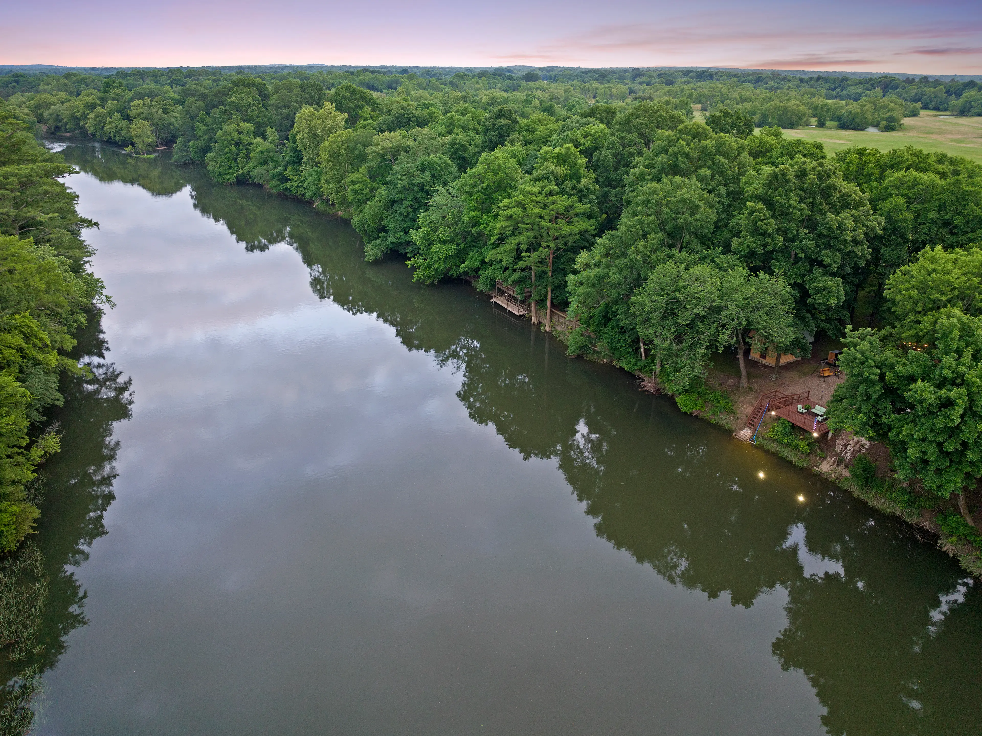 Amazing views of Mt Fork River!