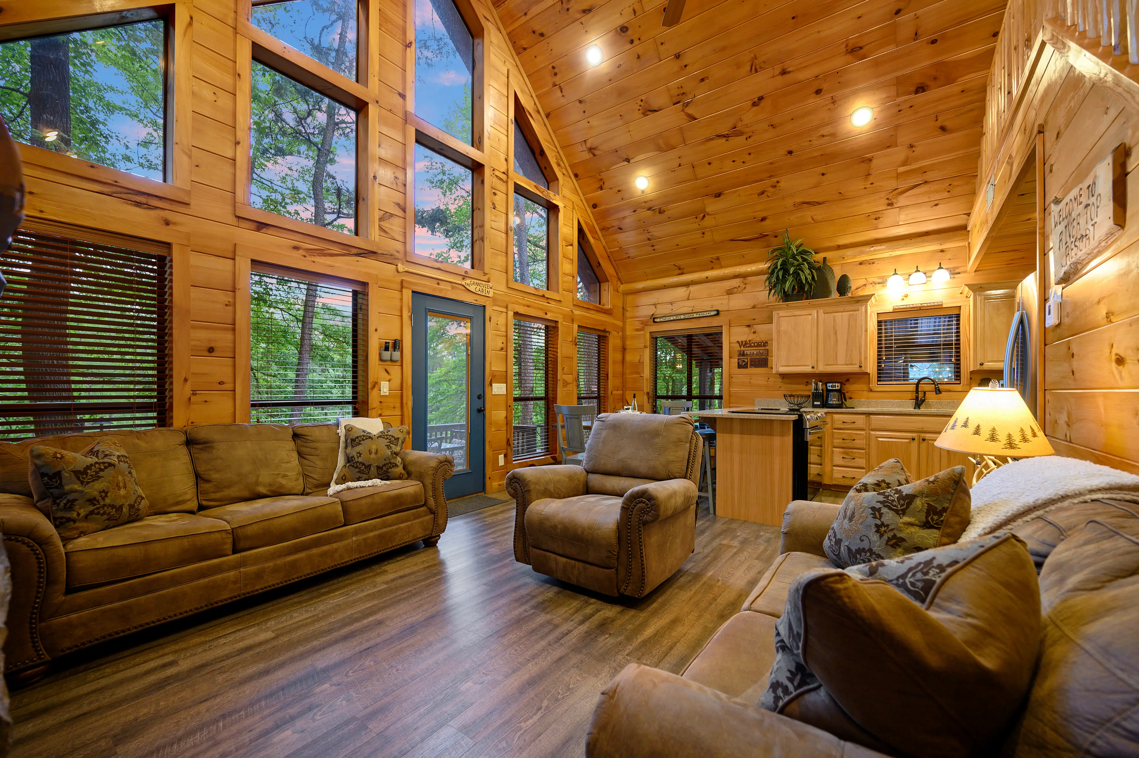 Open concept floorplan