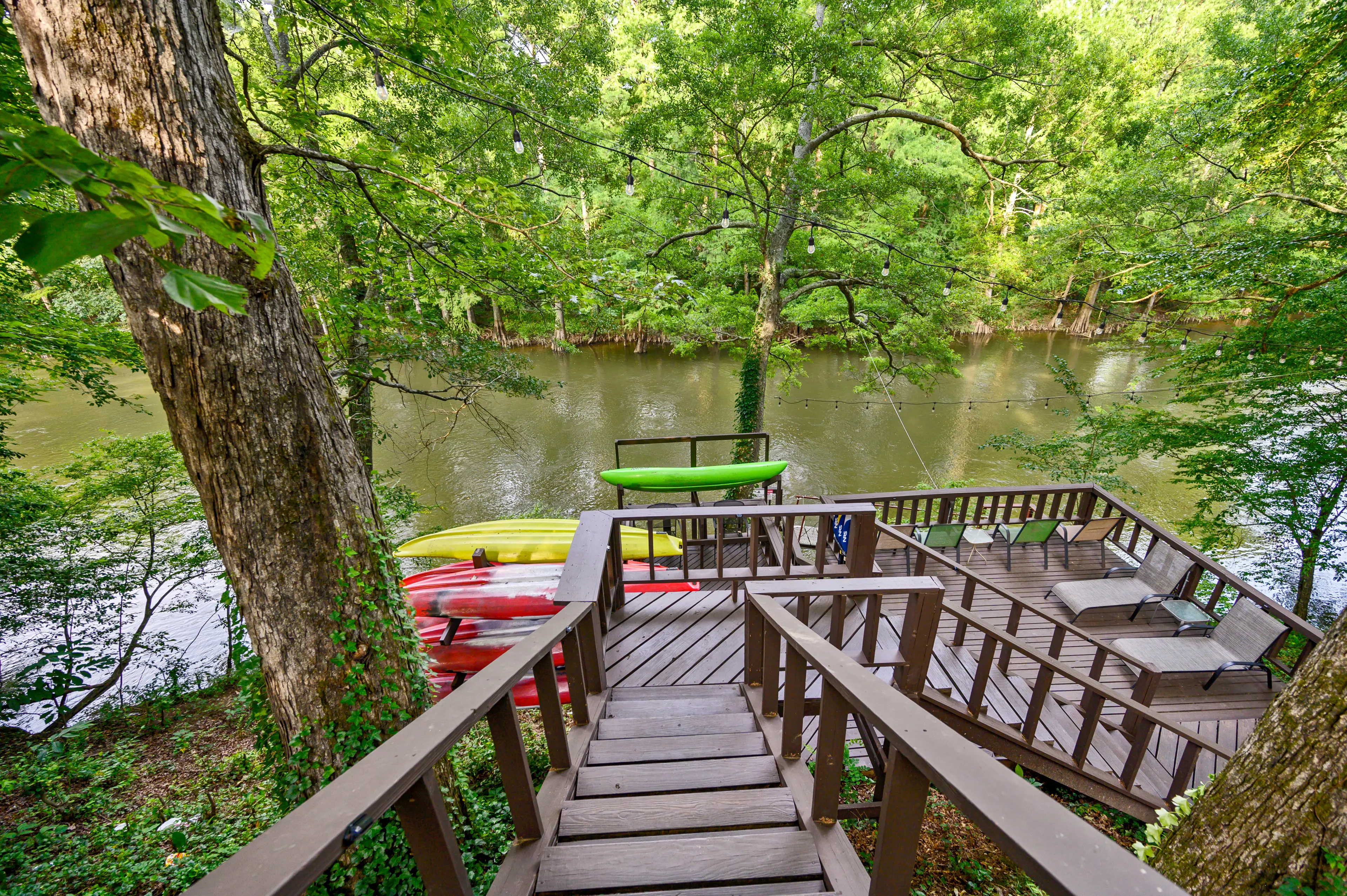 Kayaks provided on-site!
