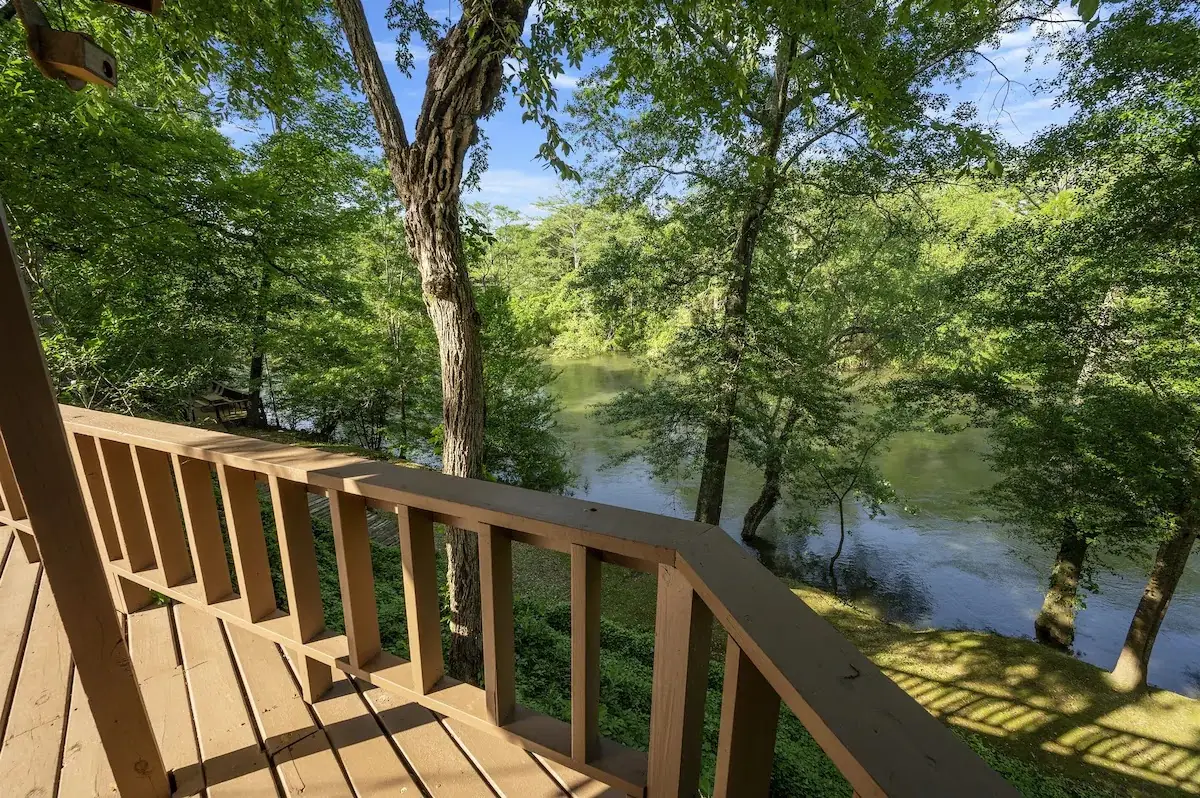Amazing views from every spot in the cabin!