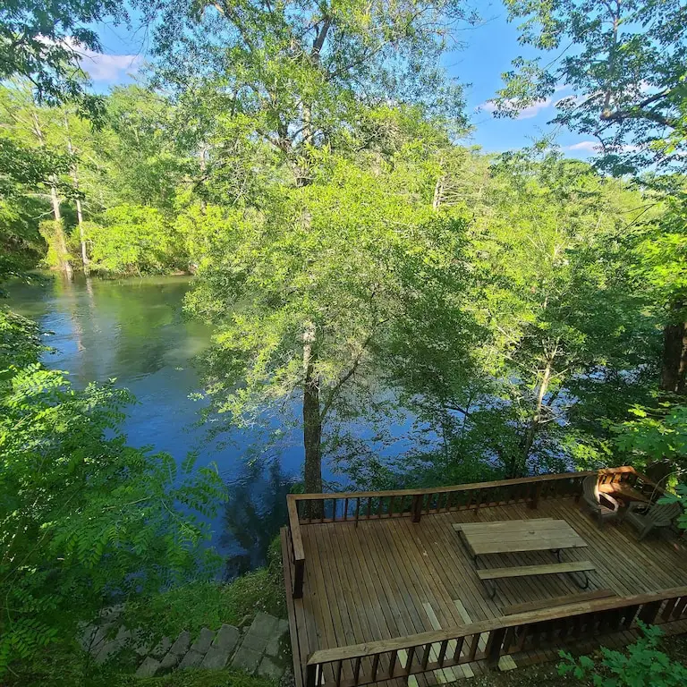 Gorgeous views of the lower Mountain Fork River!