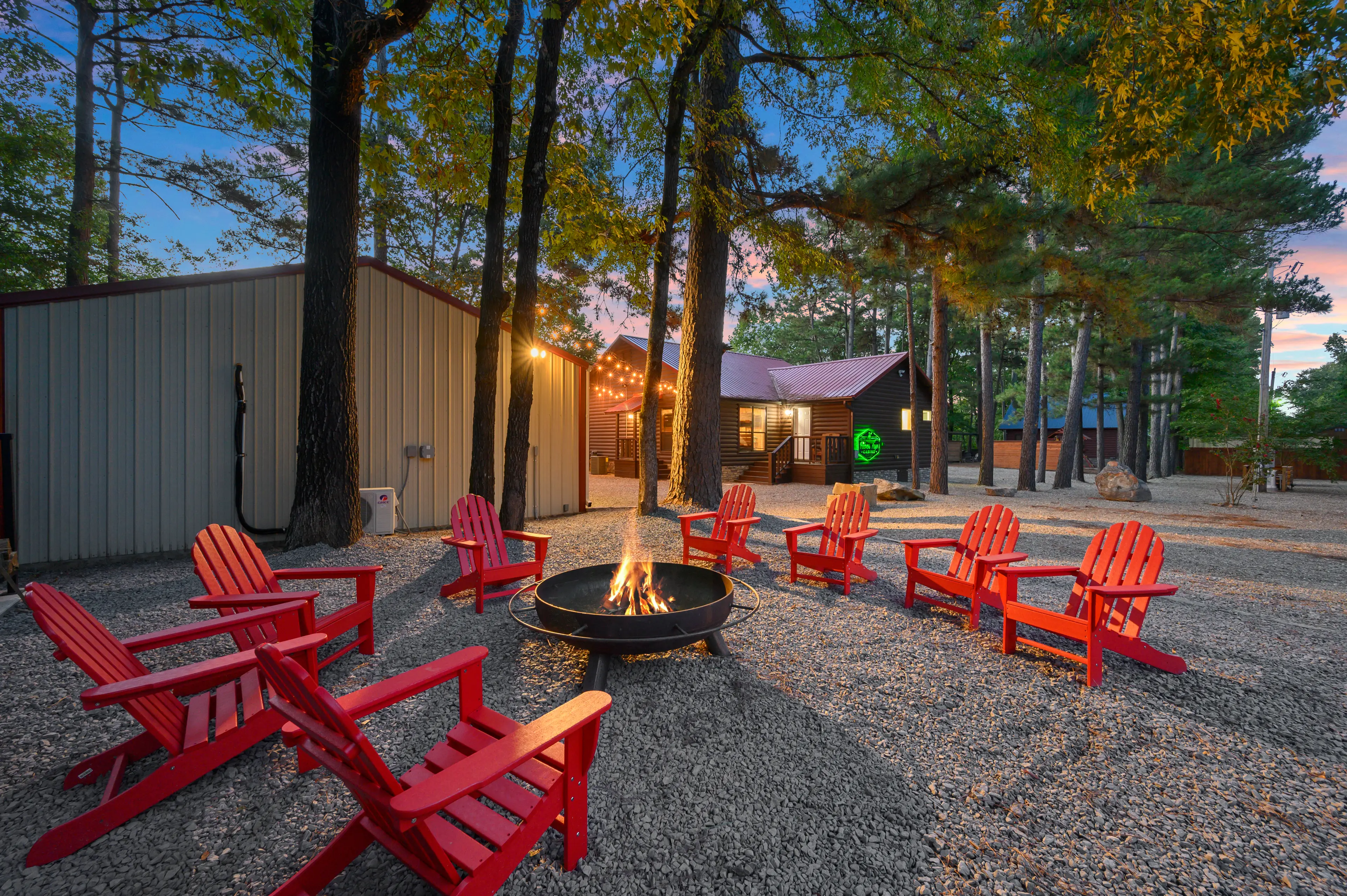 We provide firewood for the fire pit!