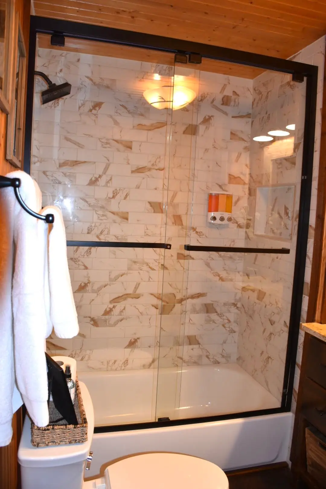 Master bath shower
