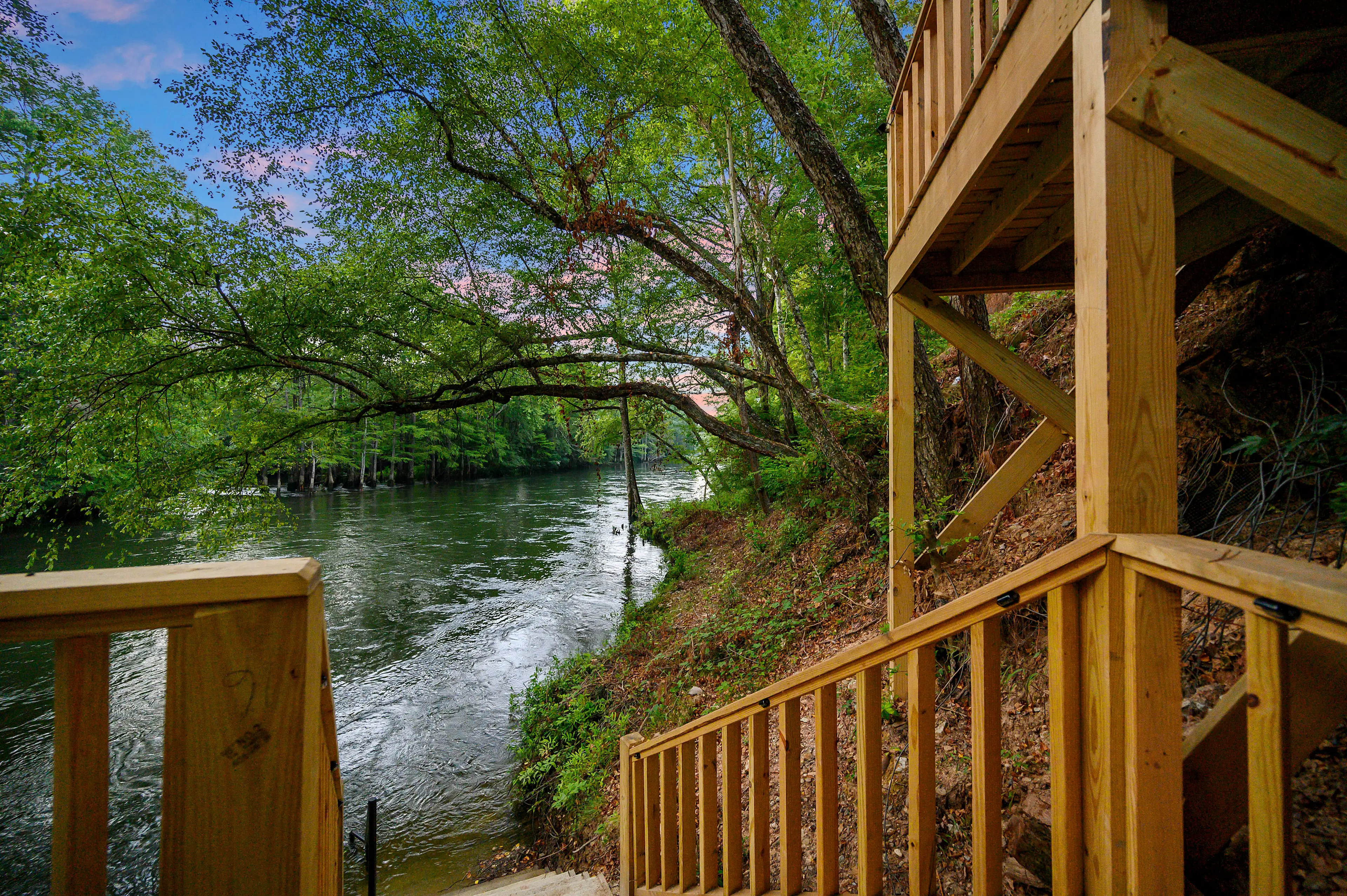 Kayak, fish, swim or just relax on Mt Fork River!
