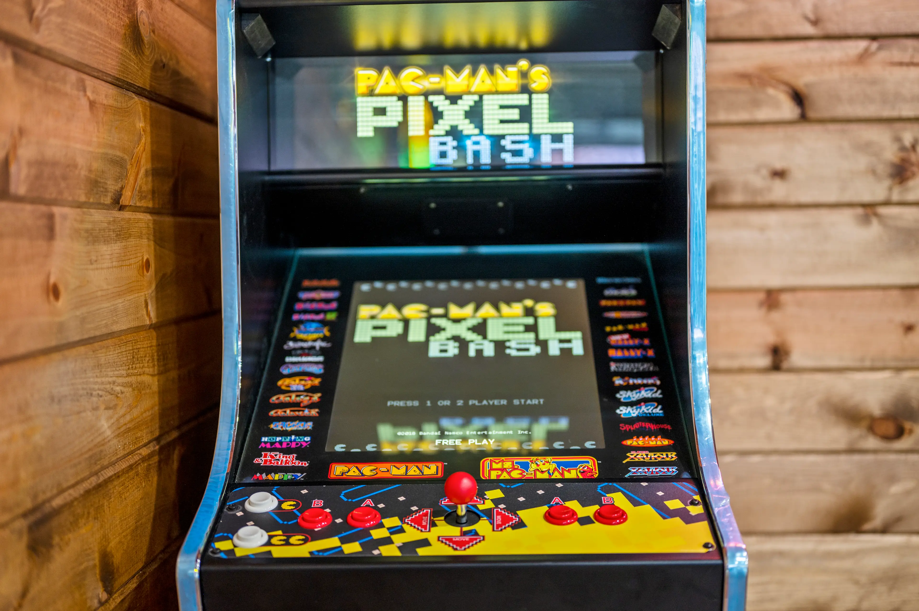 Hideaway now has 3 arcade games to keep everyone entertained.