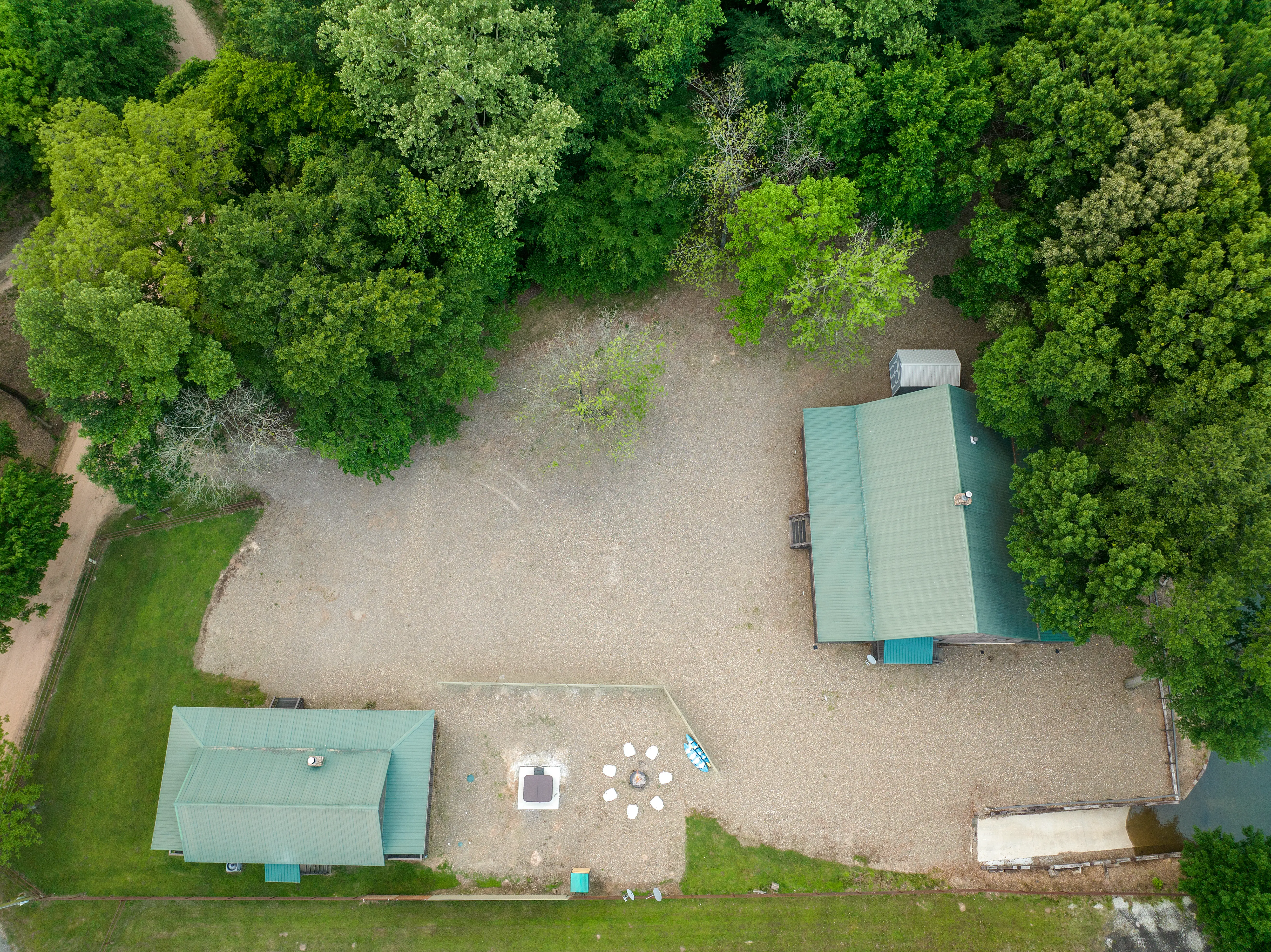 Firefly and Riverhawk share 3 1/2 acres of prime riverfront property!