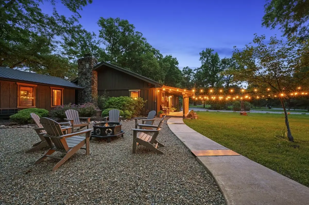 Fire pit and great chairs for storytime and smores!