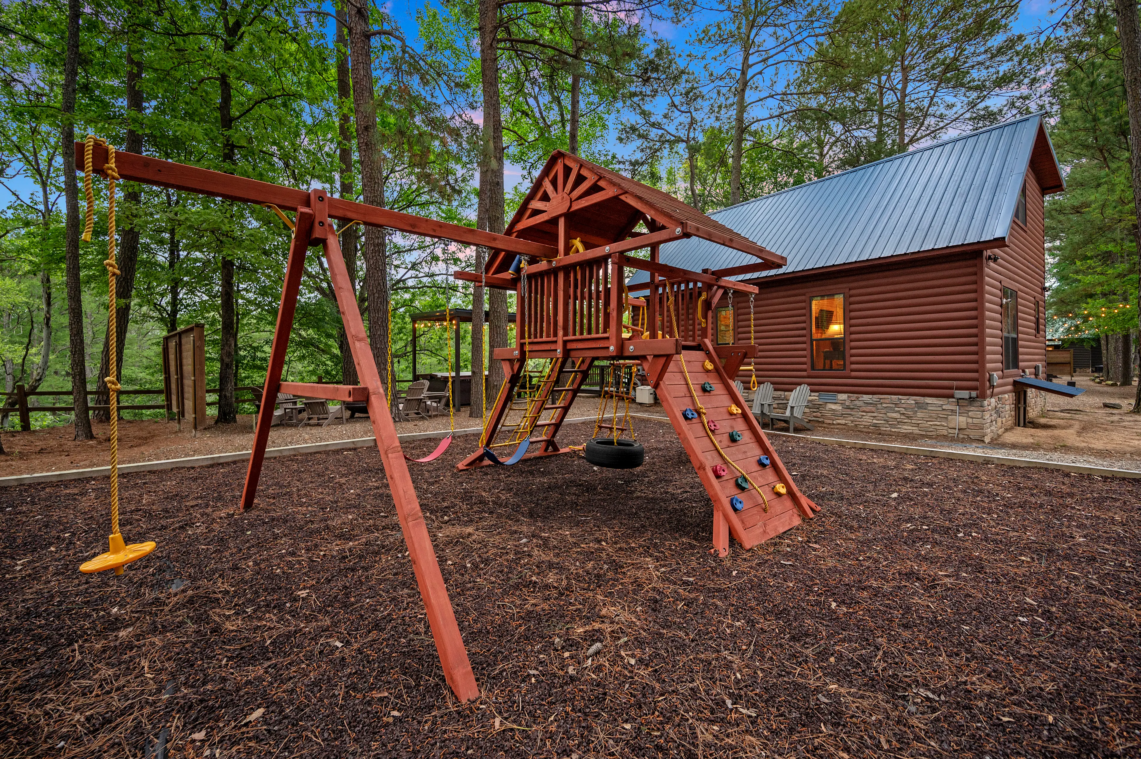 Play set for the kiddos!