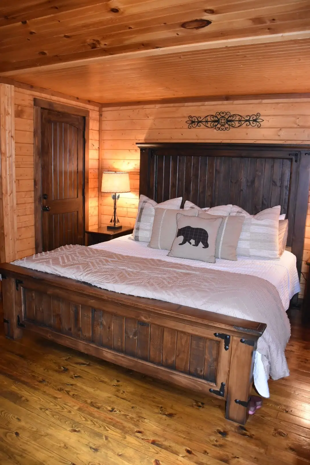 Bedroom #3 in the back of the cabin for privacy