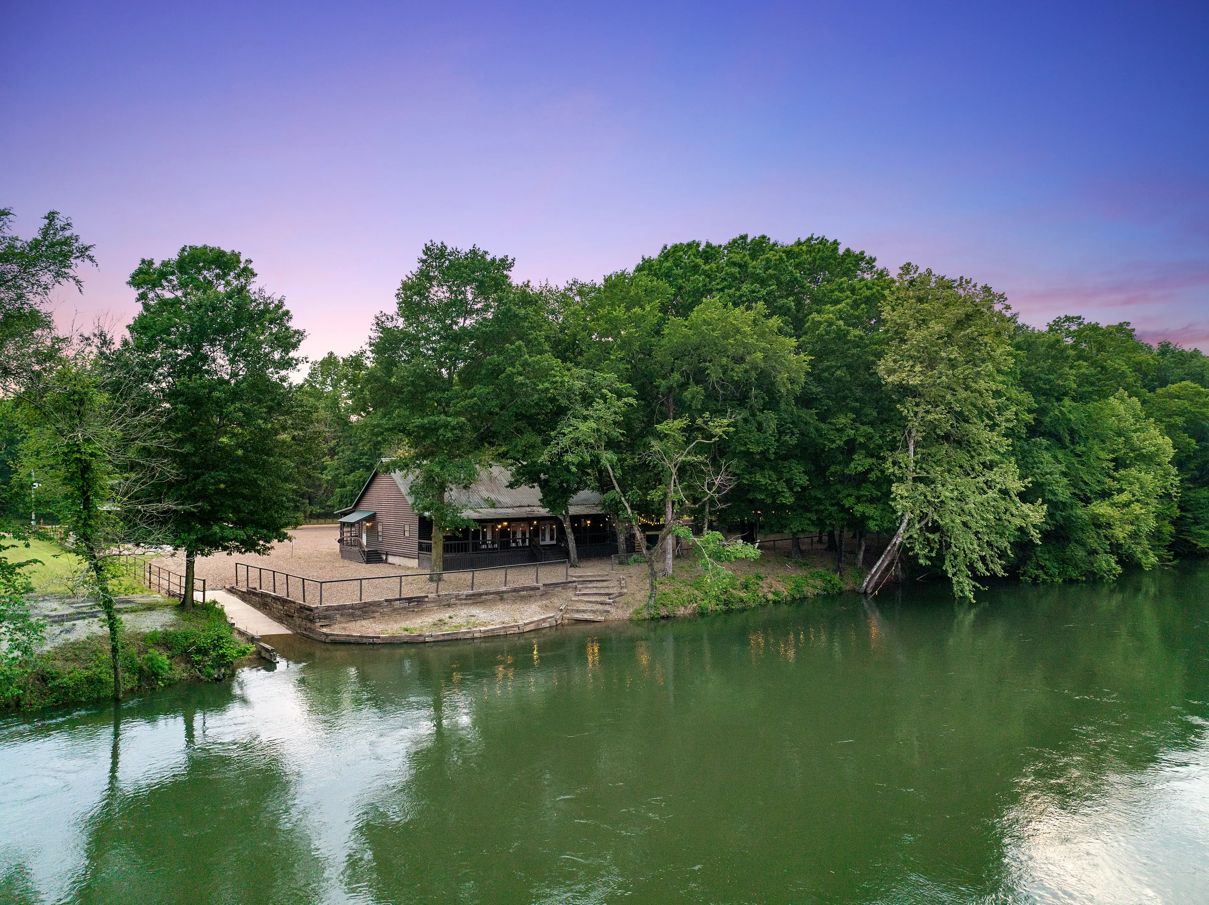 One of the best swimming holes on Mountain Fork River!