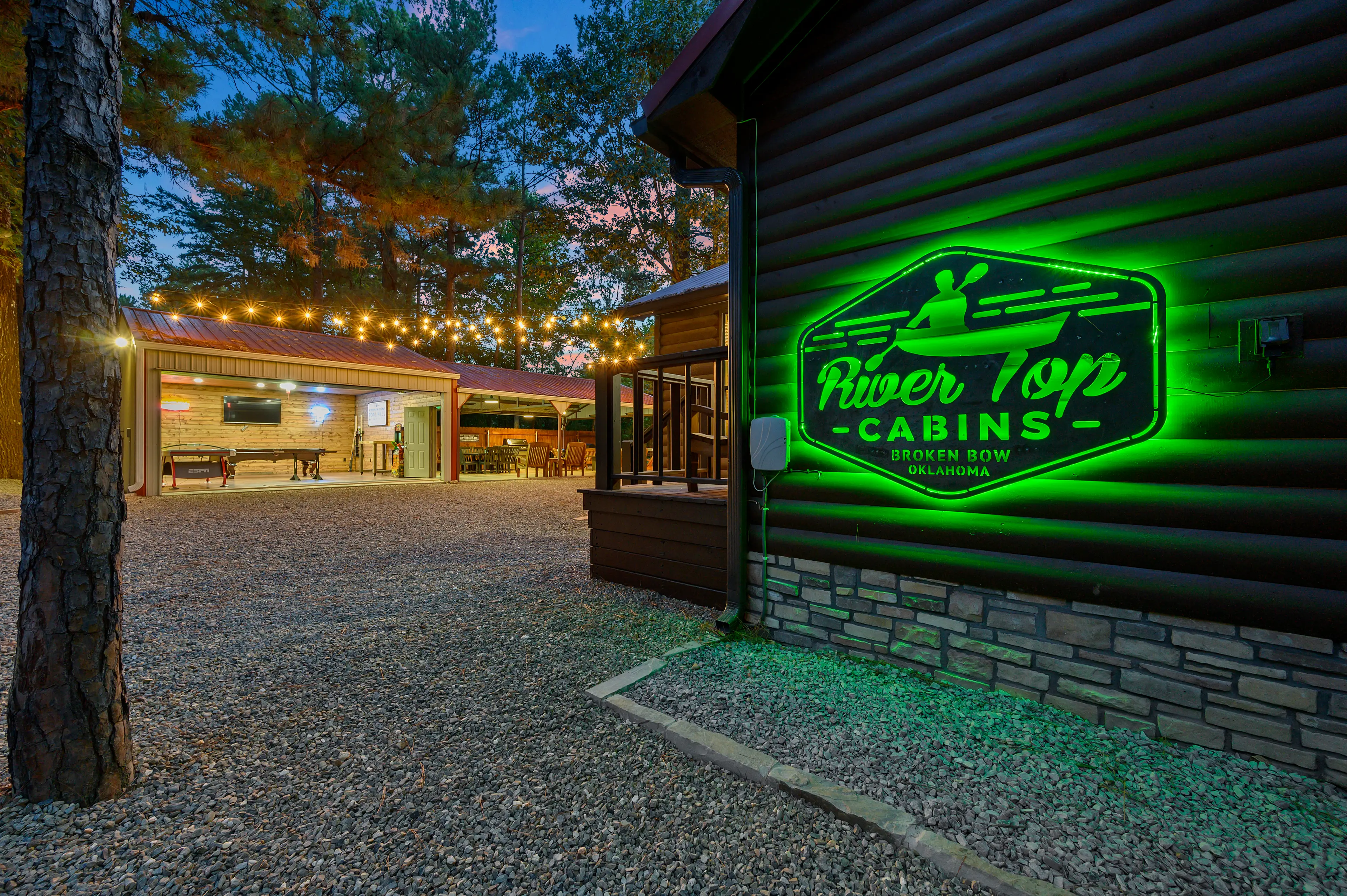Welcome to Hideaway on the lower Mountain Fork River!