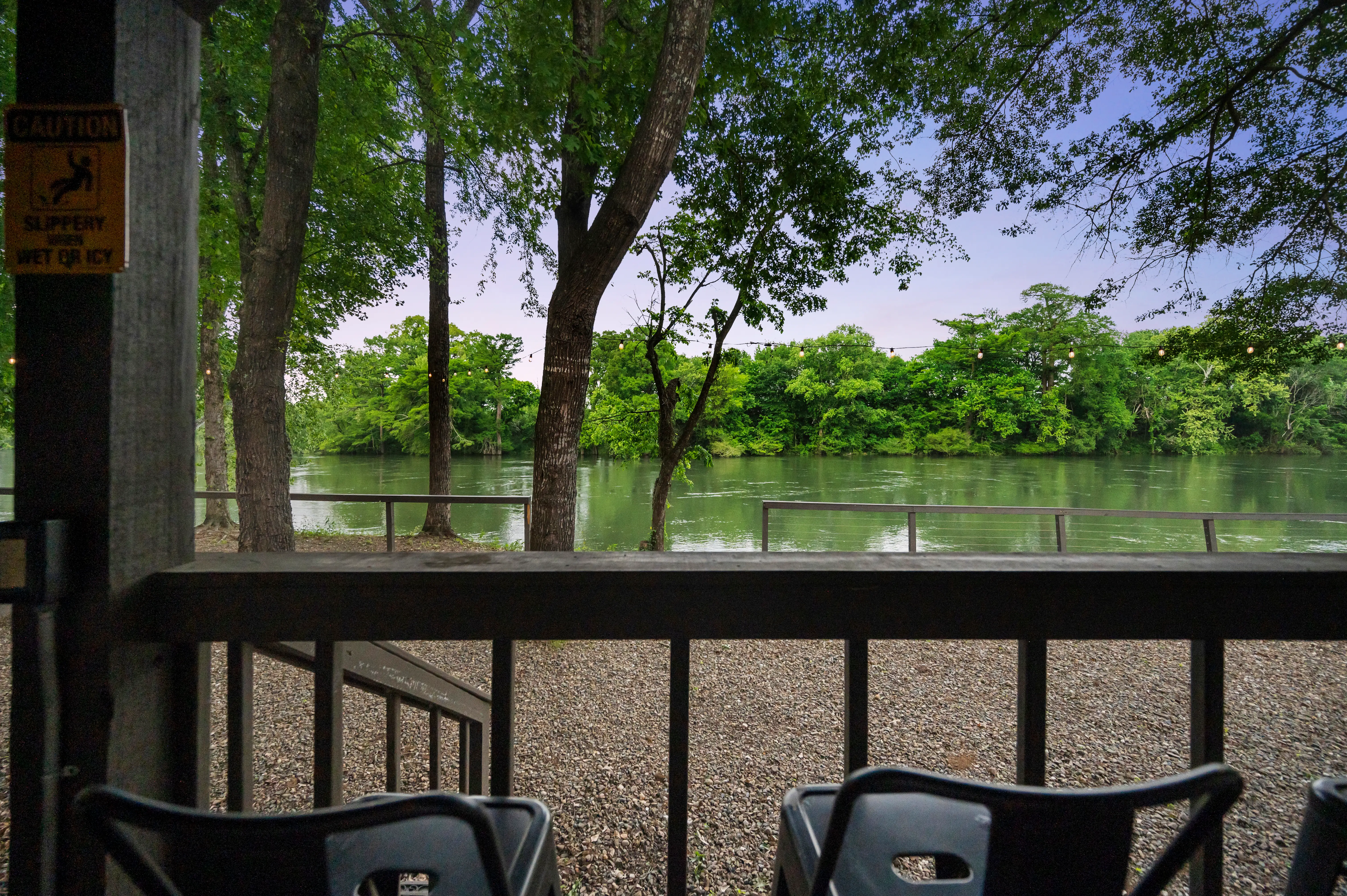 You can't get closer to Mountain Fork than at Riverhawk!