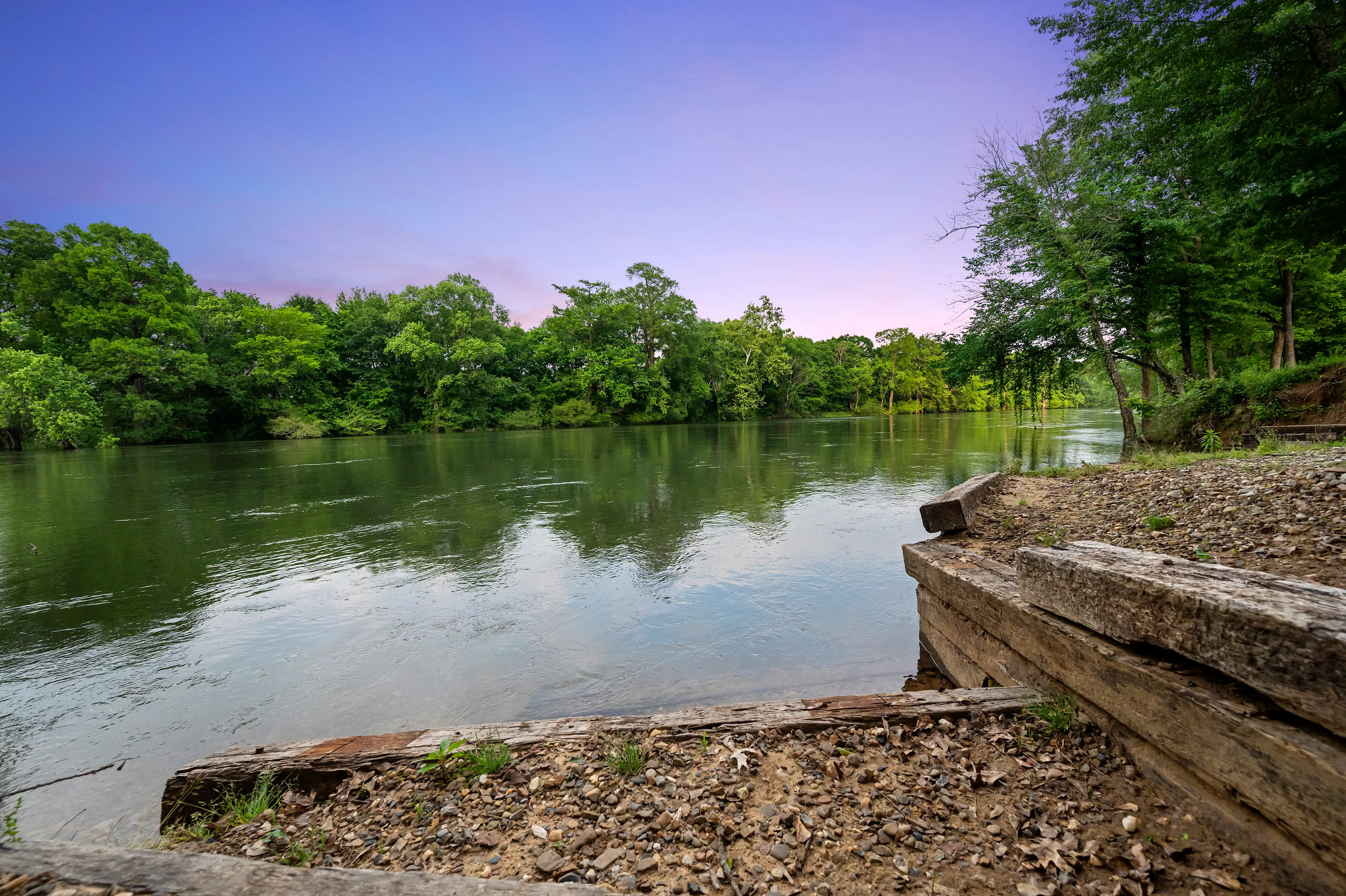 One of the best swimming holes on Mountain Fork River!